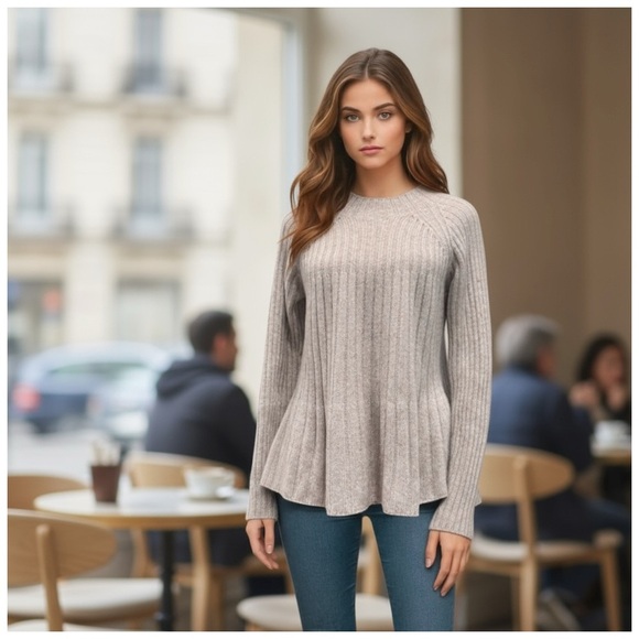 Rebecca Taylor Women's Wool/Cashmere Pullover Sweater. Gray. XS - Picture 12 of 12